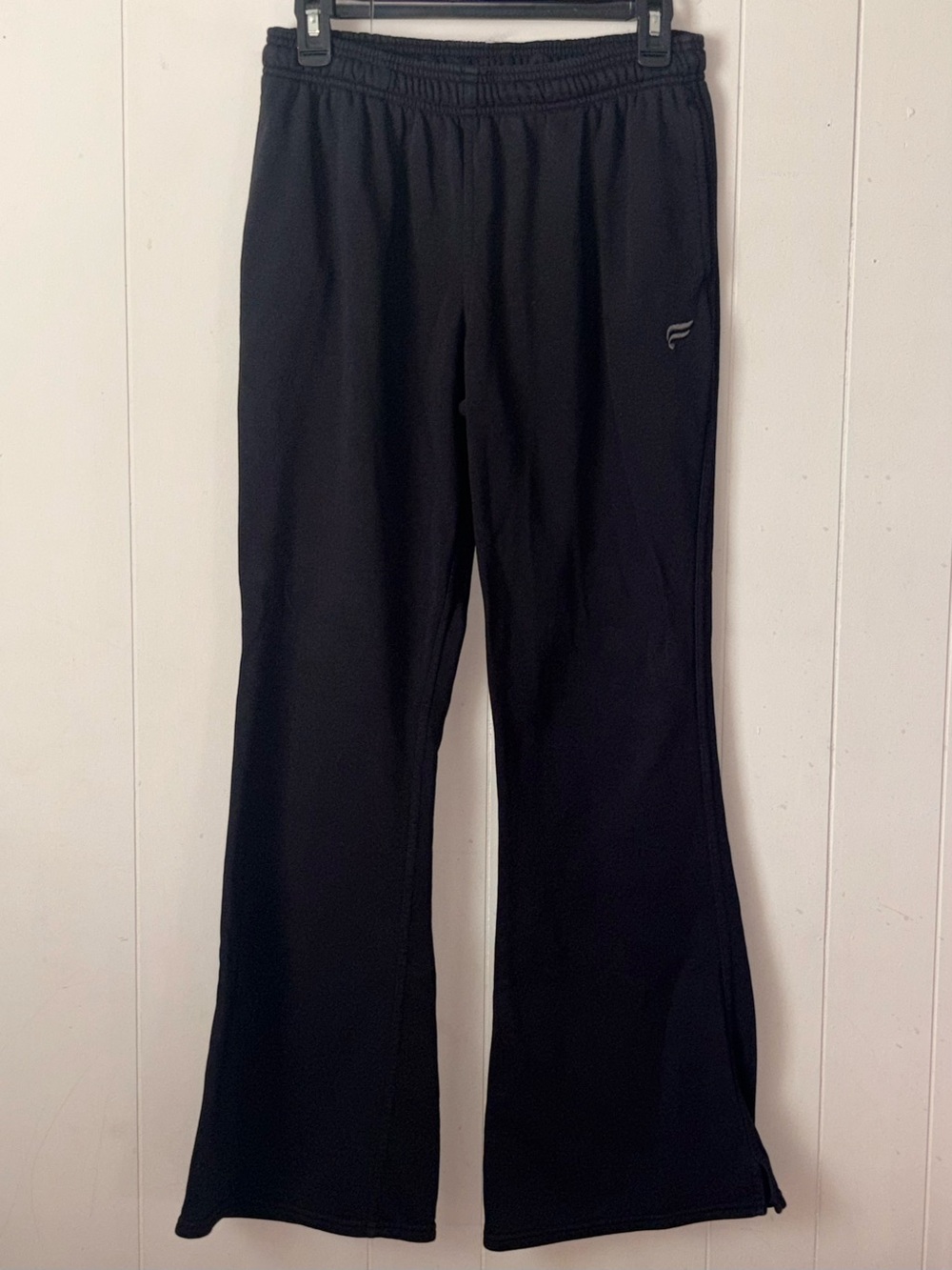 Flabletics Wide Leg Black Sweatpants Size S